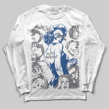 Jordan 9 Retro 'Flint Grey' 2026 DopeSkill Long Sleeve T-Shirt Built Different Graphic Streetwear - White 
