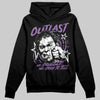 PURPLE Sneakers DopeSkill Hoodie Outlast Graphic Streetwear - Black