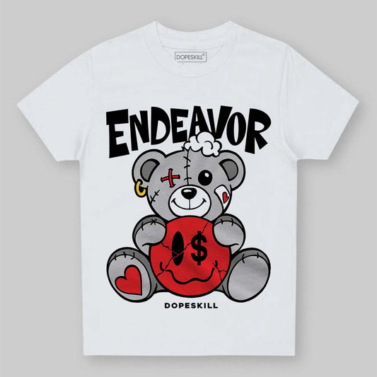 Grey Sneakers DopeSkill Toddler Kids T-shirt Endeavor Graphic Streetwear - White