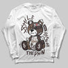 SoleFly x Air Jordan 12 Retro SP 'Cafecito/Baroque Brown' DopeSkill Long Sleeve T-Shirt Smile Through The Pain Graphic Streetwear - White