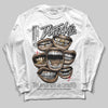 Jordan 4 OG “White Cement” DopeSkill Long Sleeve T-Shirt The Mouth With No Droughts Graphic Streetwear - White
