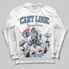 Jordan 12 Retro 'Melo' DopeSkill Long Sleeve T-Shirt Cant Lose Graphic Streetwear - White