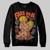 MSCHF Super Normal 2 Orange Milk DopeSkill Sweatshirt New Fake Love Graphic Streetwear - Black