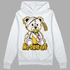Jordan 4 "Sail" DopeSkill Hoodie Sweatshirt Hurt Bear Graphic Streetwear - White 
