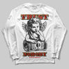 Red Sneakers DopeSkill Long Sleeve T-Shirt Trust Nobody Graphic Streetwear - White