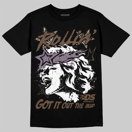 A Ma Maniére x Air Jordan 4 “Dark Mocha” DopeSkill T-Shirt Got It Out The Mud Graphic Streetwear - black