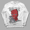 Jordan 4 “Bred Reimagined” DopeSkill Long Sleeve T-Shirt Money Talks Graphic Streetwear - WHite