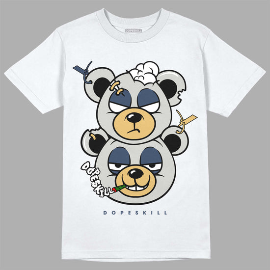 A Ma Maniere x Jordan 5 Dawn “Photon Dust” DopeSkill T-Shirt New Double Bear Graphic Streetwear - White