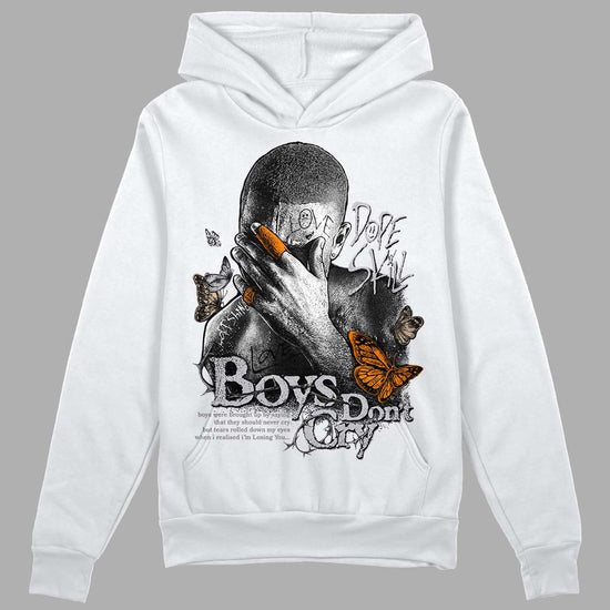 Grey Sneakers DopeSkill Hoodie Sweatshirt Boys Don't Cry Graphic Streetwear - White 