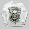 Jordan 4 Retro “Seafoam” DopeSkill Long Sleeve T-Shirt Trapped Halloween Graphic Streetwear - White