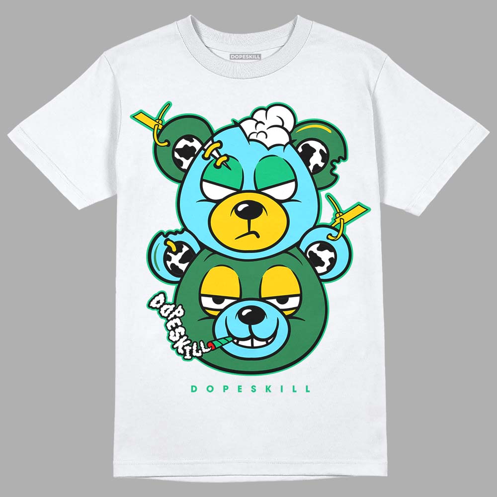 Dunk Low Ben & Jerry’s Chunky Dunky DopeSkill T-Shirt New Double Bear Graphic Streetwear - White