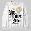 Nike Air Diamond Turf Must Be the Money DopeSkill Sweatshirt You’re Lost Without Me Graphic Streetwear - White