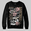 Nike Air Force 1 Low Canvas “Linen” DopeSkill Sweatshirt Side Hustle Graphic Streetwear - black
