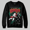 Jordan 3 Mexico 'El Vuelo' DopeSkill Sweatshirt Nevermind Graphic Streetwear - Black