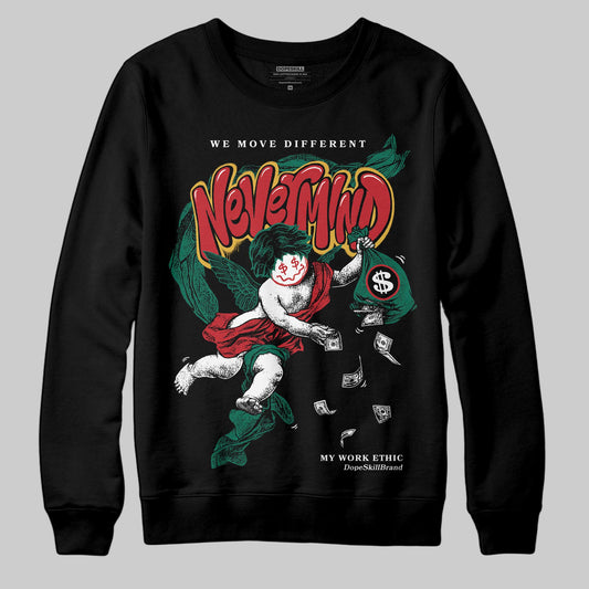 Jordan 3 Mexico 'El Vuelo' DopeSkill Sweatshirt Nevermind Graphic Streetwear - Black