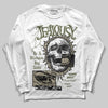Olive Sneakers DopeSkill Long Sleeve T-Shirt Jealousy Graphic Streetwear - White