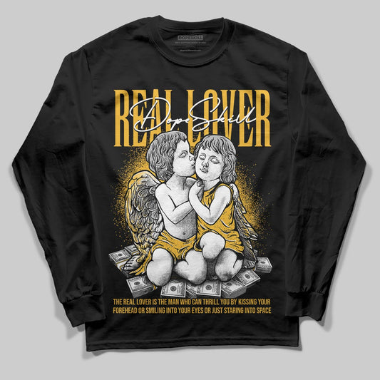 Jordan 5 'Tokyo' DopeSkill Long Sleeve T-Shirt Real Lover Graphic Streetwear - Black