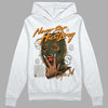 Jordan 5 "Olive" DopeSkill Hoodie Sweatshirt Never Stop Hustling Graphic Streetwear - White 