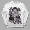 Jordan 2 “Mauve/Off-Noir” DopeSkill Long Sleeve T-Shirt NPC Graphic Streetwear - White 