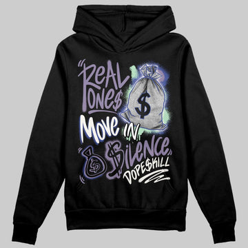 Jordan 1 Retro Low OG Zion Williamson Voodoo Alternate DopeSkill Hoodie Sweatshirt Real Ones Move In Silence Graphic Streetwear - Black