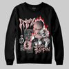 Jordan 40 “Dusty Rose” DopeSkill Sweatshirt Drip'n Never Tripp'n Graphic Streetwear - Black