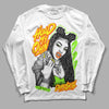 Neon Green Sneakers DopeSkill Long Sleeve T-Shirt New H.M.O Graphic Streetwear - White