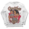 Dunk Low PRM Bacon DopeSkill Long Sleeve T-Shirt Queen Of Hustle Graphic Streetwear - White