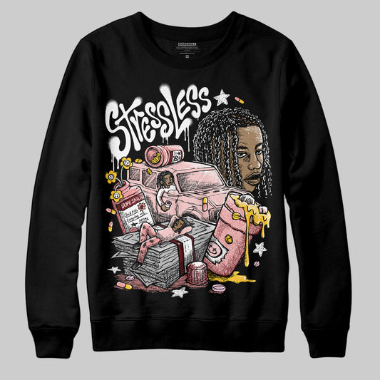 Jordan 3 Retro Valentine's Day Treat Yourself (2025) DopeSkill Sweatshirt Stressless Graphic Streetwear - black