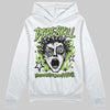 Neon Green Sneakers DopeSkill Hoodie Sweatshirt Root of Evil Graphic Streetwear - White
