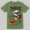 Olive Sneakers DopeSkill T-Shirt Jealousy Graphic Streetwear - Military Green