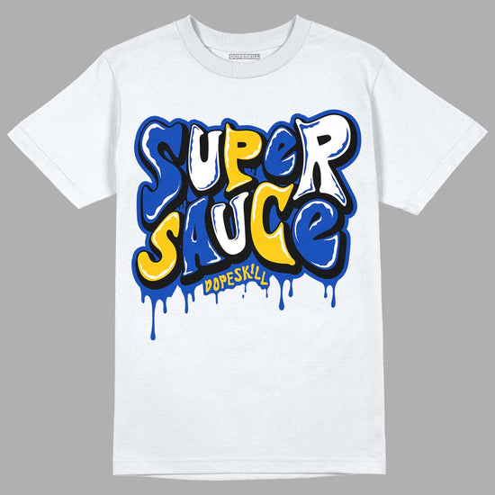 Jordan 14 “Laney” DopeSkill T-Shirt Super Sauce Graphic Streetwear - White