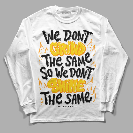 Jordan 6 “Yellow Ochre” DopeSkill Long Sleeve T-Shirt Grind Shine Graphic Streetwear - White