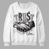 Jordan 4 Retro Frozen Moments DopeSkill Sweatshirt Trust No One Graphic Streetwear - White 