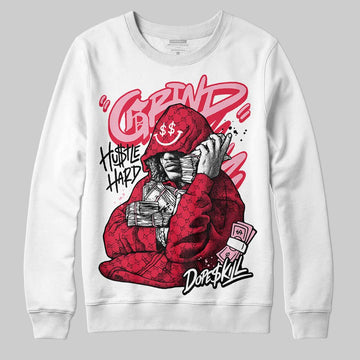 Dunk Low Valentine's Day (2026) DopeSkill Sweatshirt Grind Pray Graphic Streetwear - White