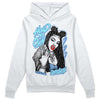 University Blue Sneakers DopeSkill Hoodie Sweatshirt New H.M.O Graphic Streetwear - White