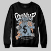 Jordan 40 “Blue Suede” DopeSkill Sweatshirt Money Bag Coming Up Graphic Streetwear - Black