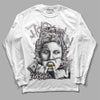 Jordan 2 Cement Grey DopeSkill Long Sleeve T-Shirt Hold My Own Graphic Streetwear - White