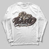 SoleFly x Air Jordan 12 Retro SP 'Cafecito/Baroque Brown' DopeSkill Long Sleeve T-Shirt Rare Breed Type Graphic Streetwear - White