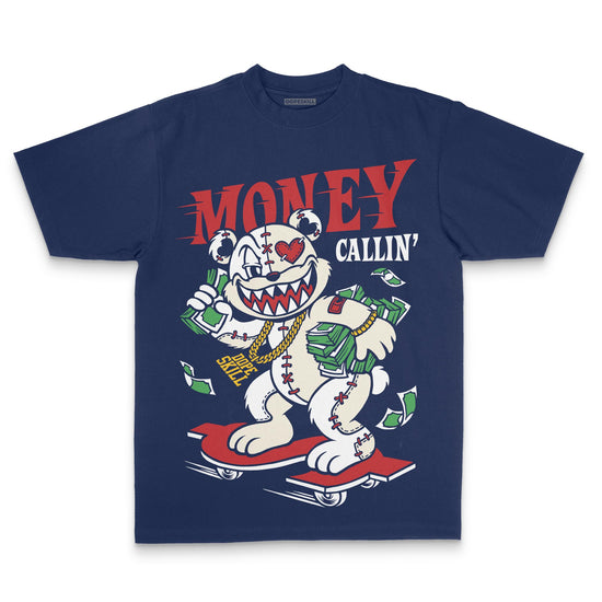 Jordan 11 “Rare Air” DopeSkill T-Shirt Money Callin' Graphic Streetwear - Navy