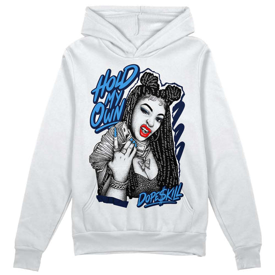 Jordan 3 "Midnight Navy" DopeSkill Hoodie Sweatshirt New H.M.O Graphic Streetwear - White