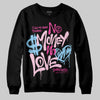 Jordan 6 “Doernbecher” DopeSkill Sweatshirt No Money No Love Typo Graphic Streetwear - Black