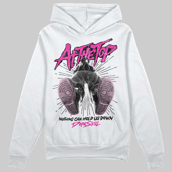 Pink Sneakers DopeSkill Hoodie Nothing Can Hold US Down Graphic Streetwear - White