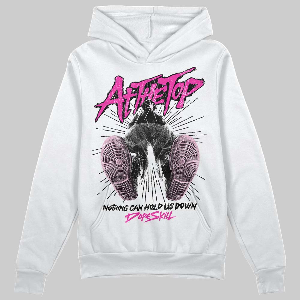 Pink Sneakers DopeSkill Hoodie Nothing Can Hold US Down Graphic Streetwear - White
