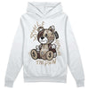 Jordan 1 High OG “Latte” DopeSkill Hoodie Sweatshirt Smile Through The Pain Graphic Streetwear - White