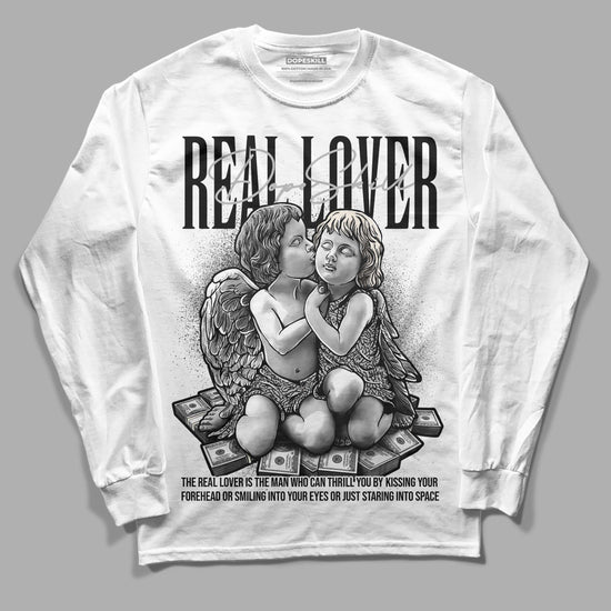 Jordan 3 “Off Noir” DopeSkill Long Sleeve T-Shirt Real Lover Graphic Streetwear - White