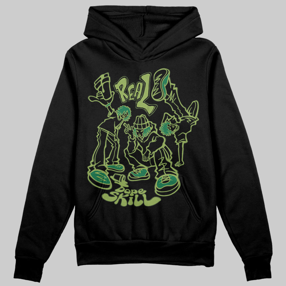 Foamposite Pro 'Pine Green' DopeSkill Hoodie Sweatshirt Real Y2K Players Graphic Streetwear - Black