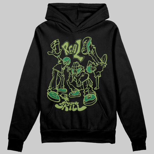 Foamposite Pro 'Pine Green' DopeSkill Hoodie Sweatshirt Real Y2K Players Graphic Streetwear - Black
