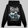Black/White 'Risk Is Better Than Regret' DopeSkill Graphic Hoodie