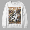 Jordan 6 WMNS Gore-Tex Brown Kelp DopeSkill Sweatshirt Resist Graphic Streetwear - WHite 