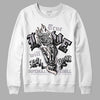 Jordan 2 Cement Grey DopeSkill Sweatshirt True Love Will Kill You Graphic Streetwear - White